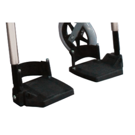 Pedane poggiapiedi in plastica per practica light sed. 48-51 coppia 