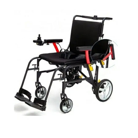 Carrozzina elettrica k-energy h50 pieghev. in magnesio seduta cm.45 