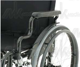 Braccioli desk aggiun.estraib.allum. x carrozzina cod. 210165 - coppia 