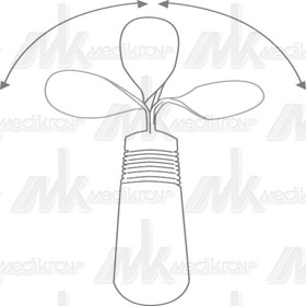 Vitility ausilio disabili cucchiaino ergonomico orientabile 