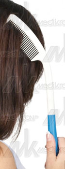 Vitility ausilio disabili pettine per capelli ergonomico 