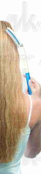 Vitility ausilio disabili spazzola per capelli ergonomica 