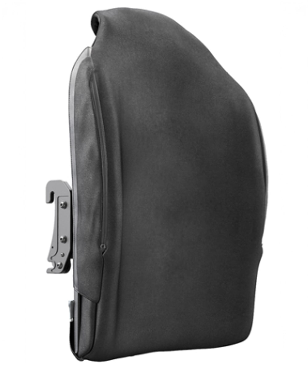 schienale toracico Xtend DEEP per carrozzine con regolazione in altezza, supporto laterale profondo e rivestimento traspirante antimicrobico.