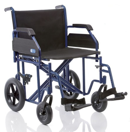 Carrozzina piegh. serie plus go x obesi seduta cm.50 port. 200kg.max 