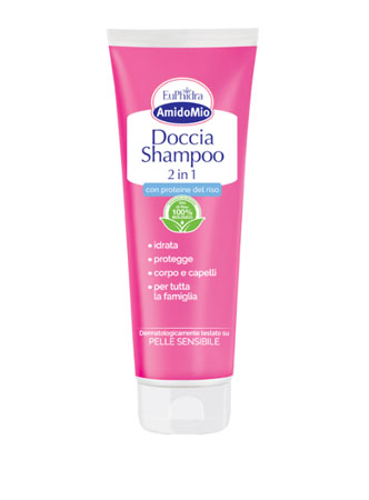 Euphidra amidomio doccia sh 2 in 1 250 ml. 