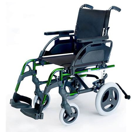 Carrozzina breezy style schienale reclin. seduta 45cm 