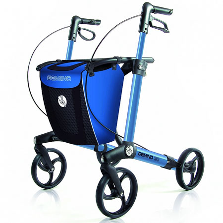 Deambulatore sunrise rollator gemino 30 blue 