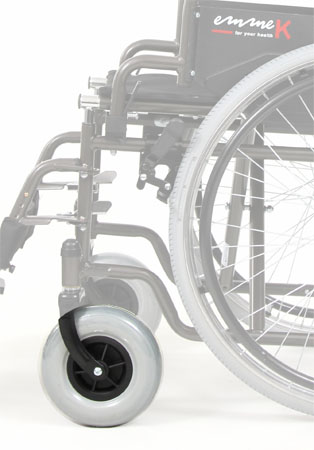 Ruota anteriore assemblata per carrozzine emmek 