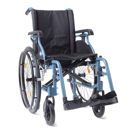 Carrozzina leggera autosp.helios dyne seduta cm. 43 port. max 130kg 