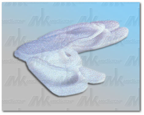 Ciabattina infradito in poliet. espanso imperm. cf.50 pz. 