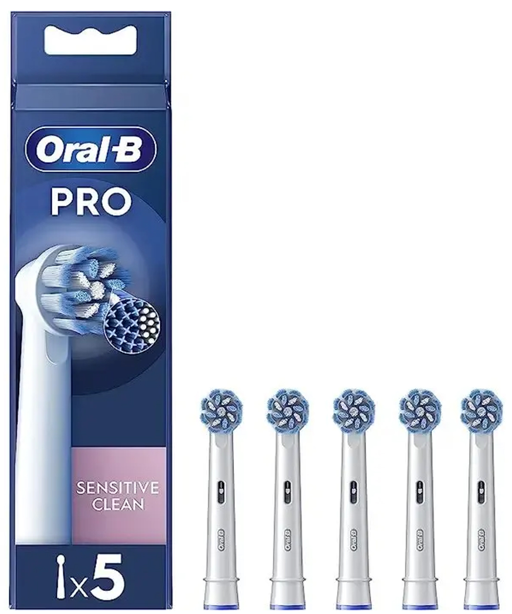 Testine ricambio spazzolino elettrico sensitive 5 pz 