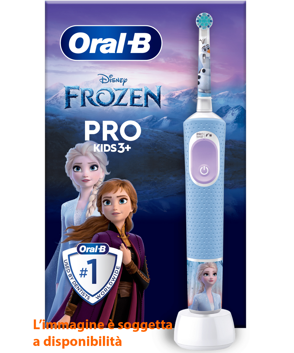 Spazzolino elettrico oral b vitality kids 3+ bimba 