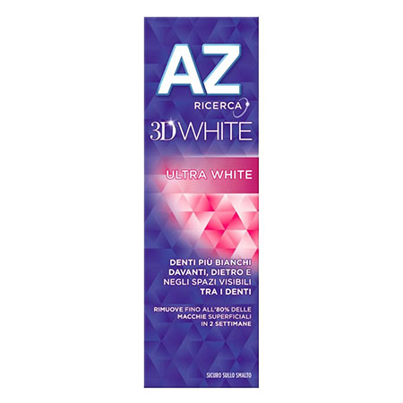 Dentifricio az 3d ultrawhite 65 ml 