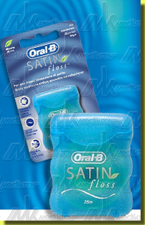 Filo interdentale satin flos 25mt. 