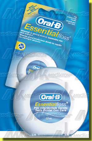 Filo interdentale essential flos non cerato 50mt. 
