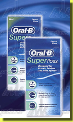 Filo interdentale super flos 50 fili 