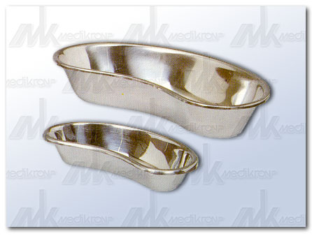 Bacinella reniforme alta inox cm.20x 9,8x3,9 