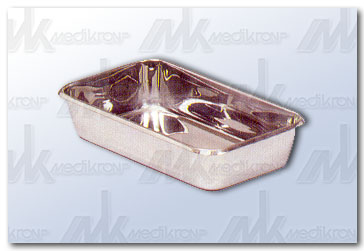 Bacinella inox s/coperchio 26x17x4,7 