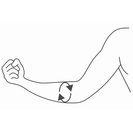Gibaud Bracciale Elbowgib 3 – Fascia Antivibrazione Per Gomito (Tennis Elbow), Taglia 3 (33-38cm)