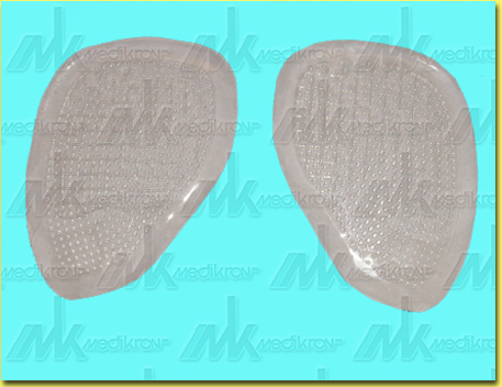 Cuscinetto avampiede sottile in gel dx/sx tg.unica paia 