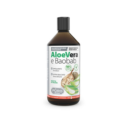 Puro bagnoschiuma aloe e baobab idratante 500ml 
