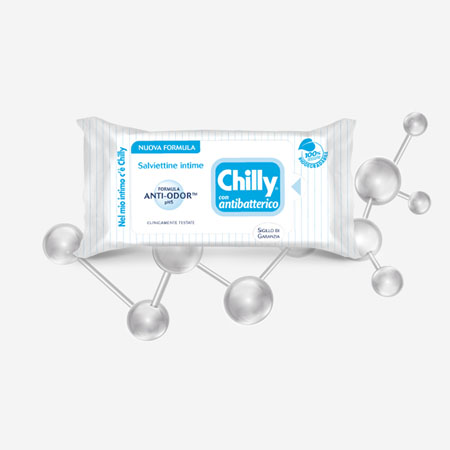 Chilly salviettine antibatteriche conf. pz. 12 