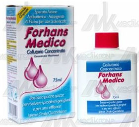 Colluttorio concentrato 75 ml forhans 