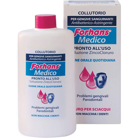 Colluttorio pronto all'uso  250 ml forhans 