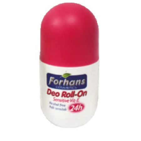 Deodorante forhans roll-on sensitive vit-e,  50 ml. 