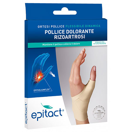 Epitact - ortesi x pollice dolorante rizoartrosi in silicone sx mis. l 