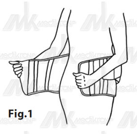 Tenortho -corsetto agilomb lombosac. con fibra di carbonio mis. s 