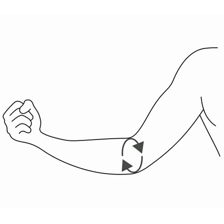 Prodotti Ortopedici Per Il Gomito Bracciale Antiepicondilite Gibaud Ortho Misura 3 8054382241935