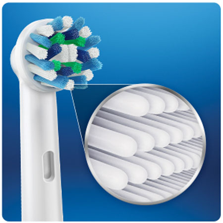 Testine ricambio spazzolino elettr. eb 50 cross action conf. 5 pz. 