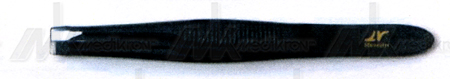 Pinzetta brunita punta stretta - wal art.4316/s 
