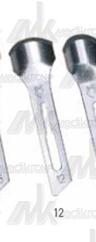 Lama sgorbia monouso str. mis.12 