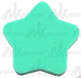 Spugna per pulizia viso stella - wal art.4942 