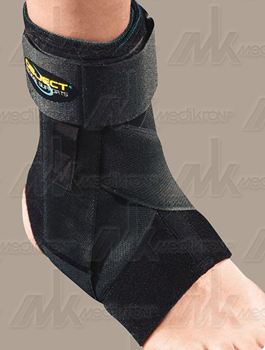 Ro+ten cavigliera stabilizzante in neoprene black-block tg.s 8281 