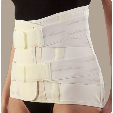 Ro+ten corsetto alto lite-cross 91 in tessuto sensitive,tg. l  - crema 