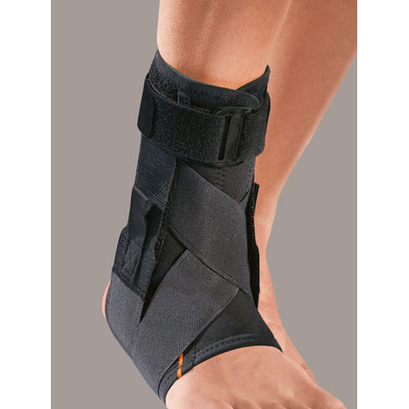 Ro+ten cavigliera malleofit 81,mis.m c/tiranti elast.e stecche a spirale 