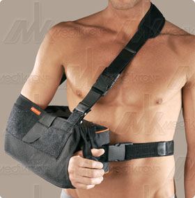 Ro+ten tutore per spalla top-s, con abduz fissa 15 gradi mis s, nero 