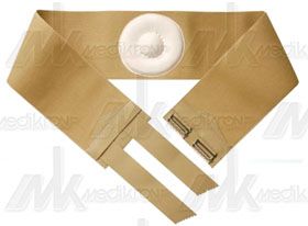 Cinto erniario ombelicale c/pelotta col. beige mis. 11 circ. cm. 120 