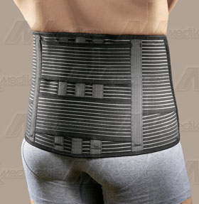 Ro+ten corsetto linear 70, elastico millerighe basso nero tg. xl 