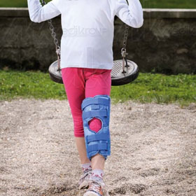 Fgp linea pediatrica ginocchiera immobiliz. a 3 pannelli  kidz mis. 1 