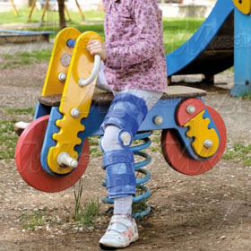 Fgp linea pediatrica ginocchiera post operataria r.o.m. lunga kidz 