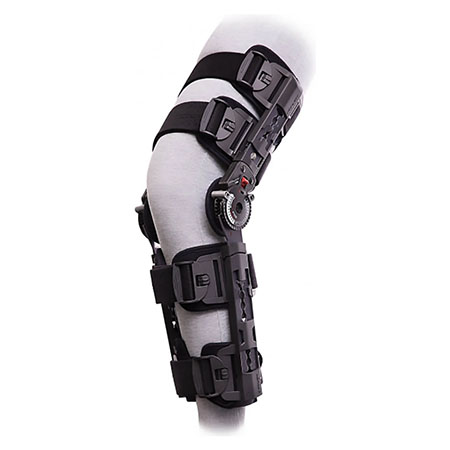 Donjoy x-rom ginocchiera post operatoria telescopica aperta univer 