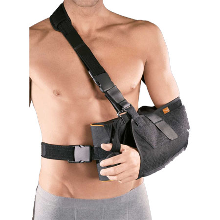 Ro+ten tutore per spalla top-s, con abduz fissa 10 gradi mis l, nero 