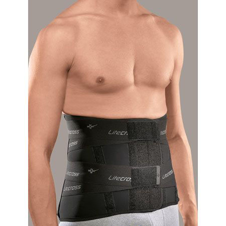 Ro+ten corsetto alto lite-cross 91 in tessuto sensitive,tg. m  - nero 