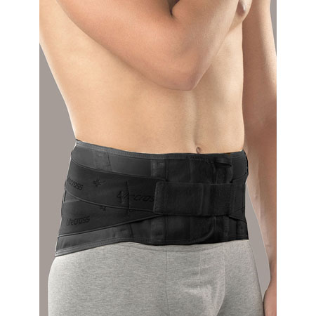 Ro+ten corsetto lite-cross93 ultra basso tessuto sensitive, tg. l  nero 