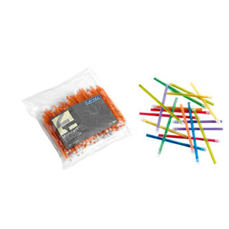 Aspirasaliva monouso in conf.100 pz. trasparente bianco 