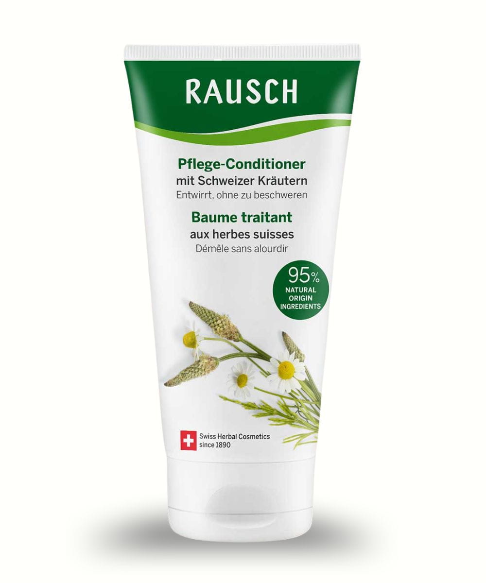 Balsamo trattante alle erbe svizzere RAUSCH flacone vista frontale